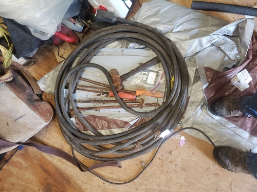 45 ft 4 gauge wire with ends