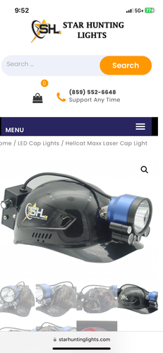 Star light coon hunting light 