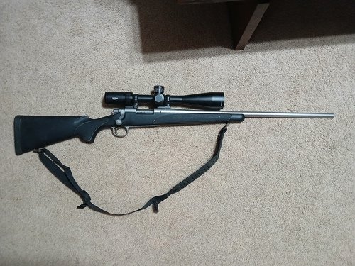 Remington 700 BDL stainless steel 300 wsm