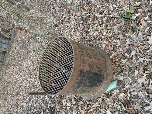 A 30 inch pipe fire pit/grill 450 obo