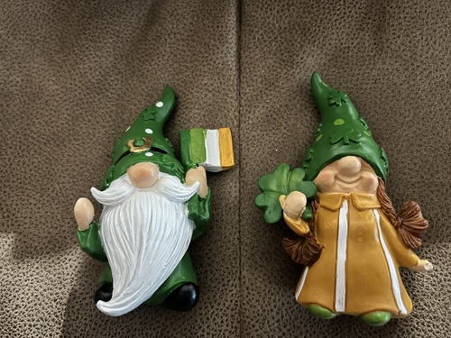 St Patrick’s Day Figurines 