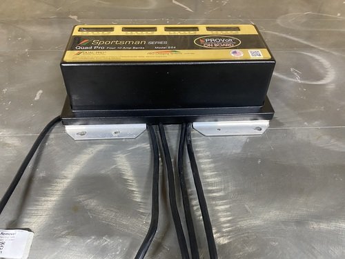 4 bank onboard battery charger 