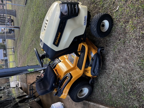 Club Cadet riding mower. 