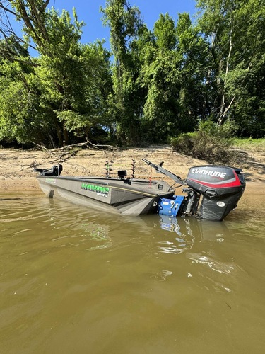 2020 Havoc VJ 550 with 2017 Evinrude etec 40hp